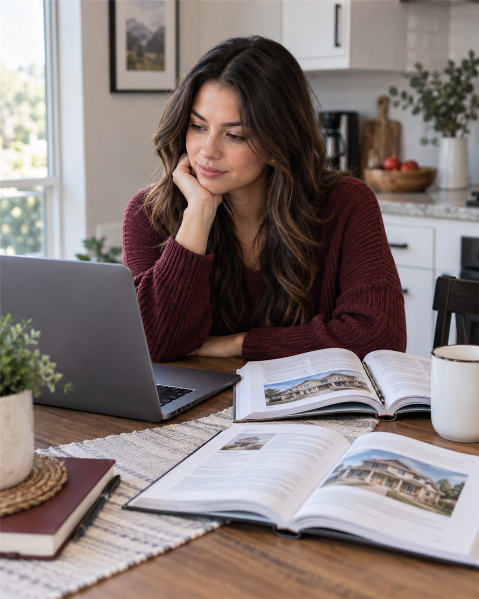 Comparing online real estate study options — illustrative image
