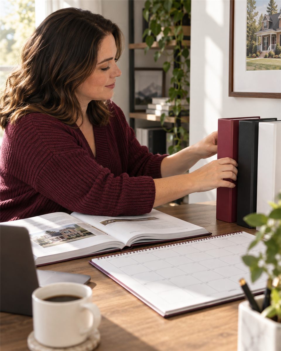 Organizing coursework and a licensing study plan — illustrative image