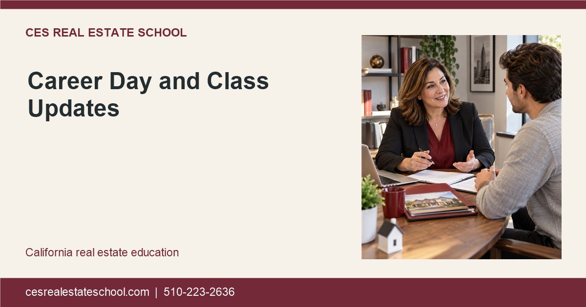 Career Day and Class Updates — CES page illustration