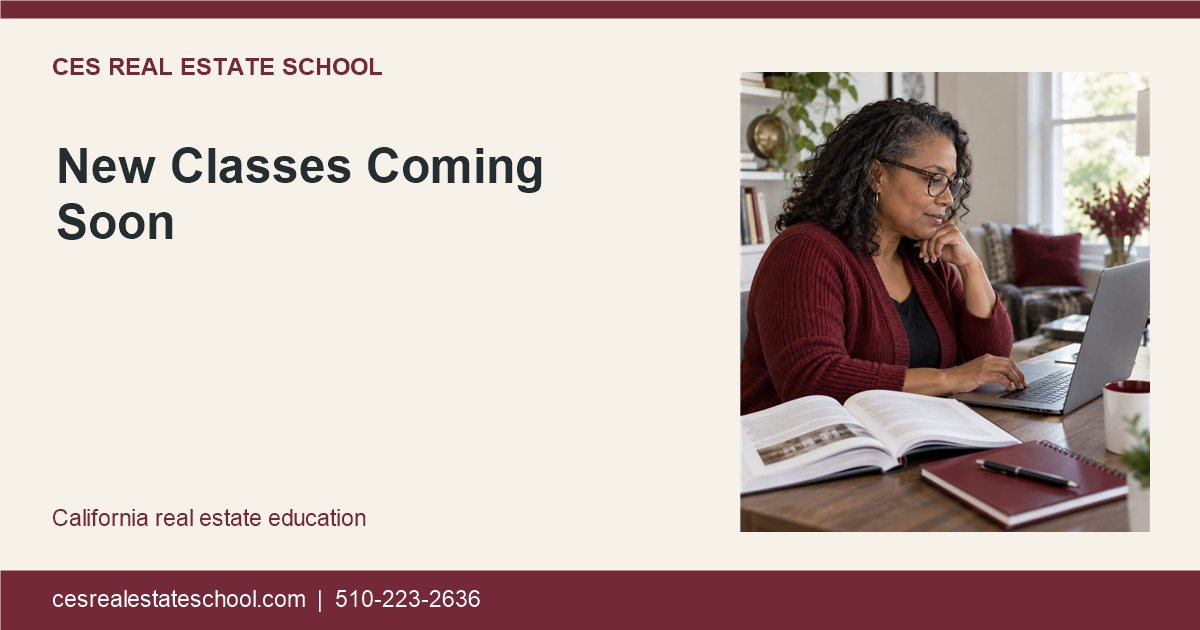 New Classes Coming Soon — CES page illustration