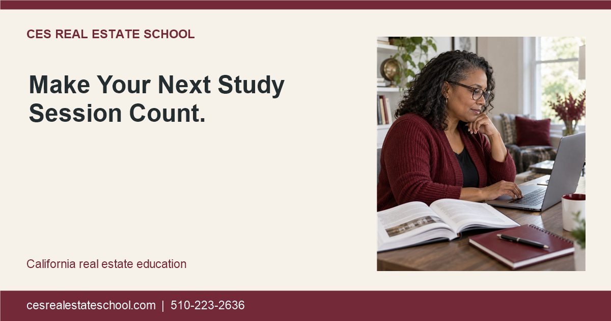 Make Your Next Study Session Count. — CES page illustration