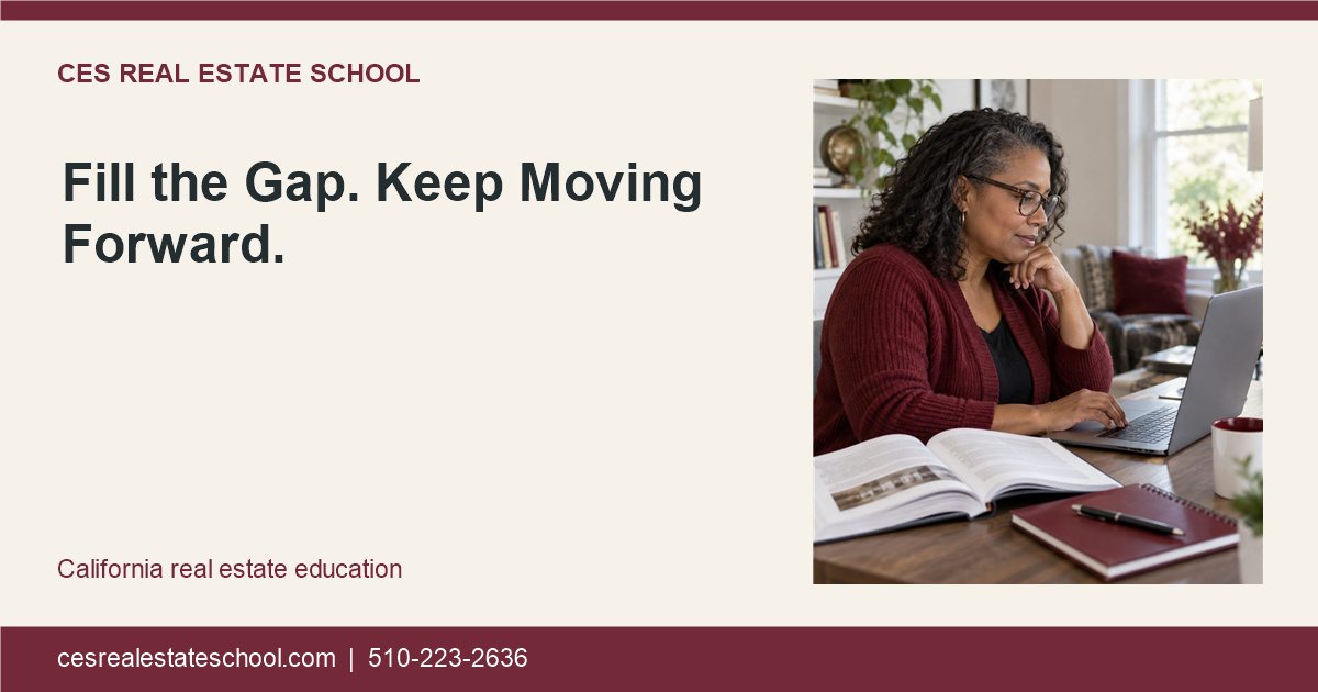 Fill the Gap. Keep Moving Forward. — CES page illustration